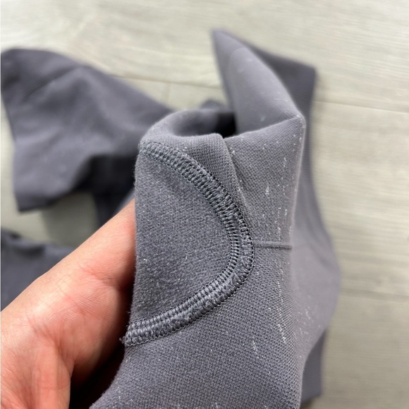 Lululemon Free To Flow Crop (17") Magnum / White - Picture 8 of 14